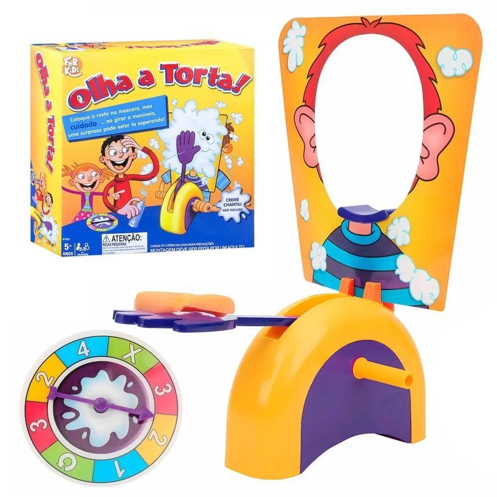 Jogo Olha a Torta Brinquedo Interativo 0199 - For Kids