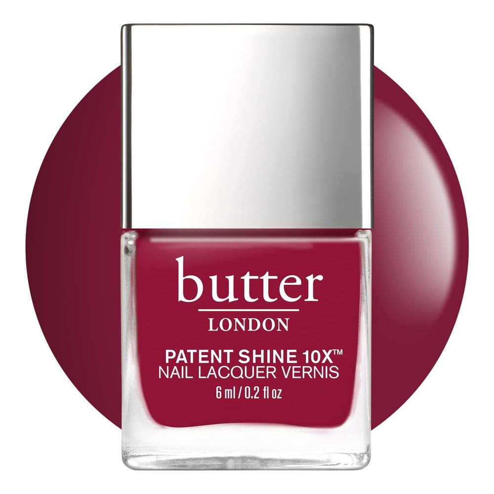 Manteiga de esmalte para unhas LONDON Patent Shine 10X Broody