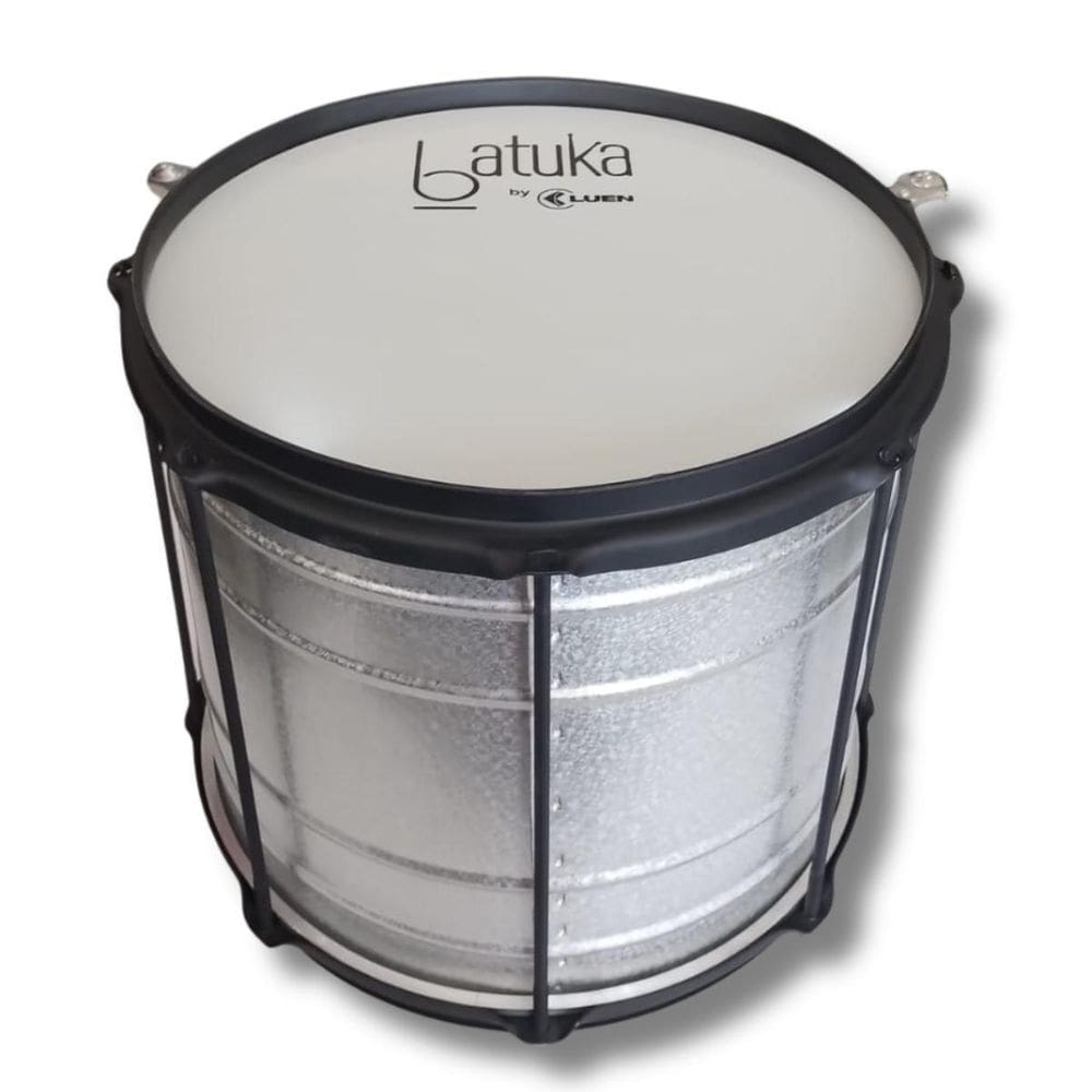 Repinique 30 X 12 Alumistell Pele Leitosa 8 Afinação Batuka