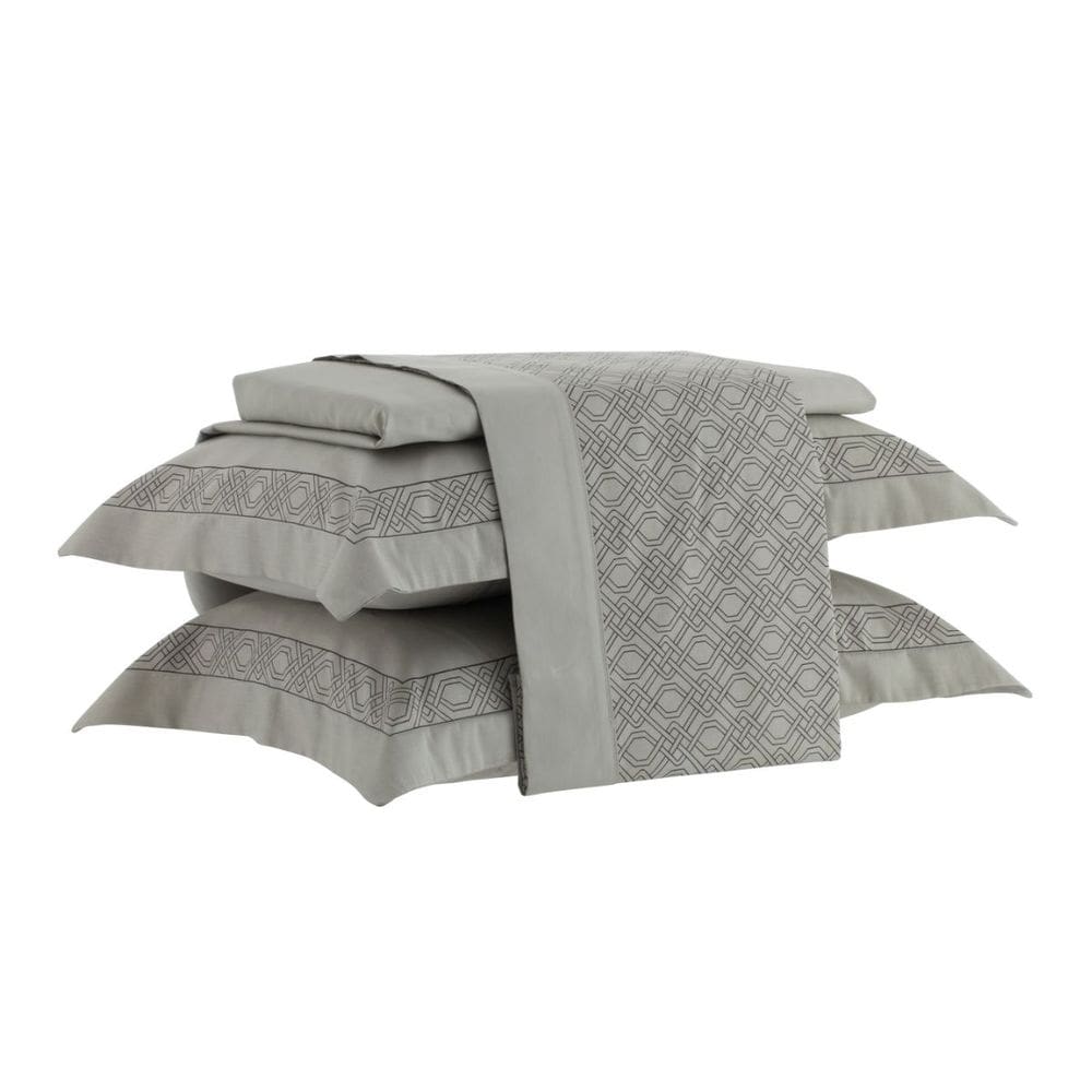 Jogo de lençol Solteiro Kacyumara Satinée 300 Fios Egípcio 3 Pçs