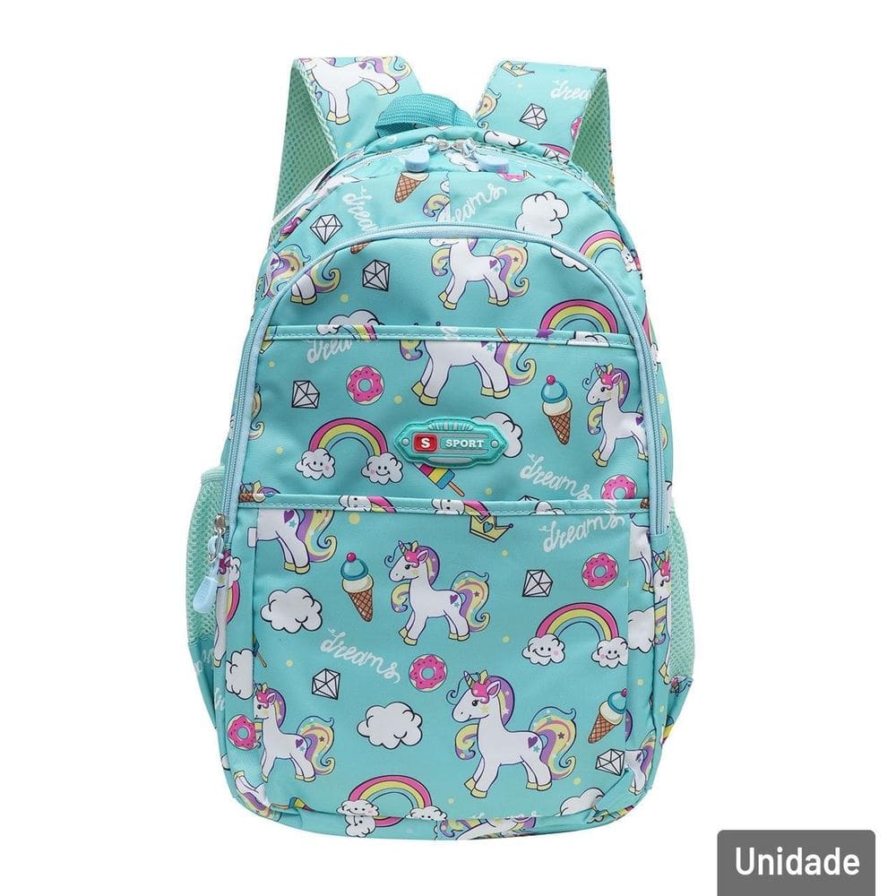 Mochila Juvenil 17,5 - Tudo em Caixa