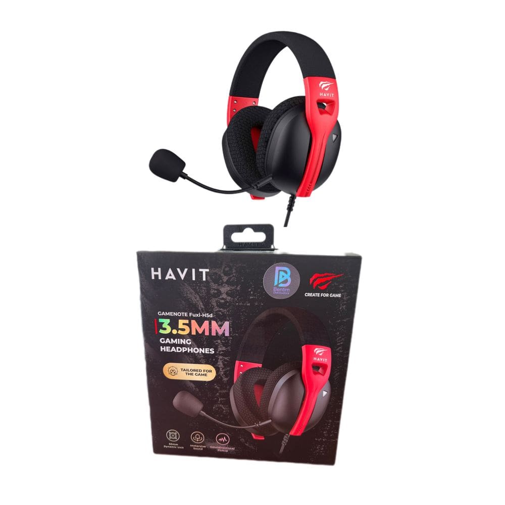 Fone De Ouvido Gamer Havit Fuxi-h5d Black