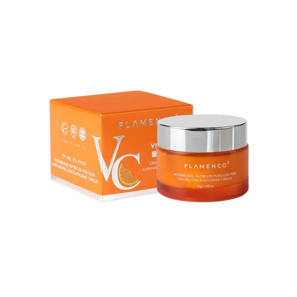 Iluminador anti-rugas em creme com vitamina C 50g