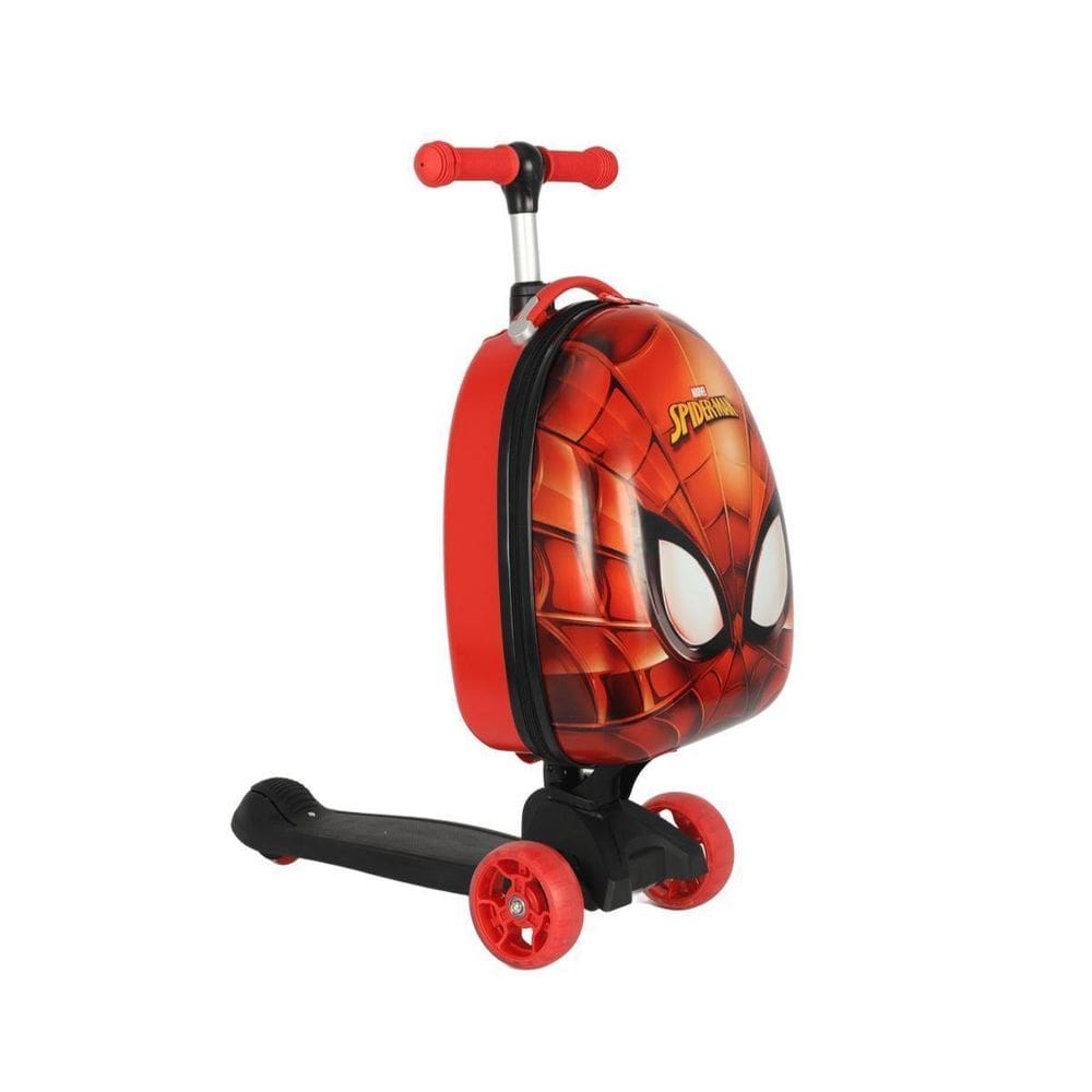 Mala De Viagem Infantin Com Patinete Homem Aranha Luxcel