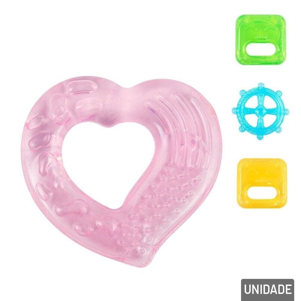 Mordedor D`água Para Bebê 9cm Modelos - Tudo em Caixa