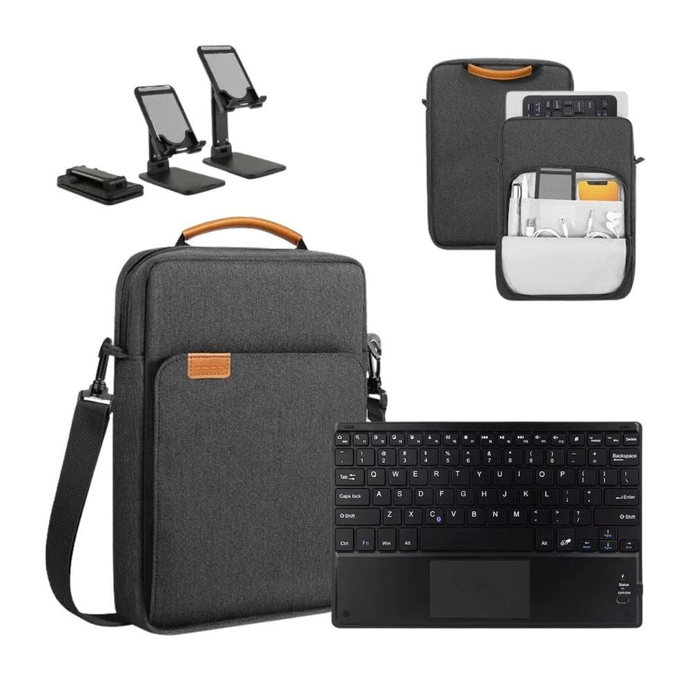 Capa + Suporte + Teclado Sem Fio Para Samsung S10+ 12.4 X820