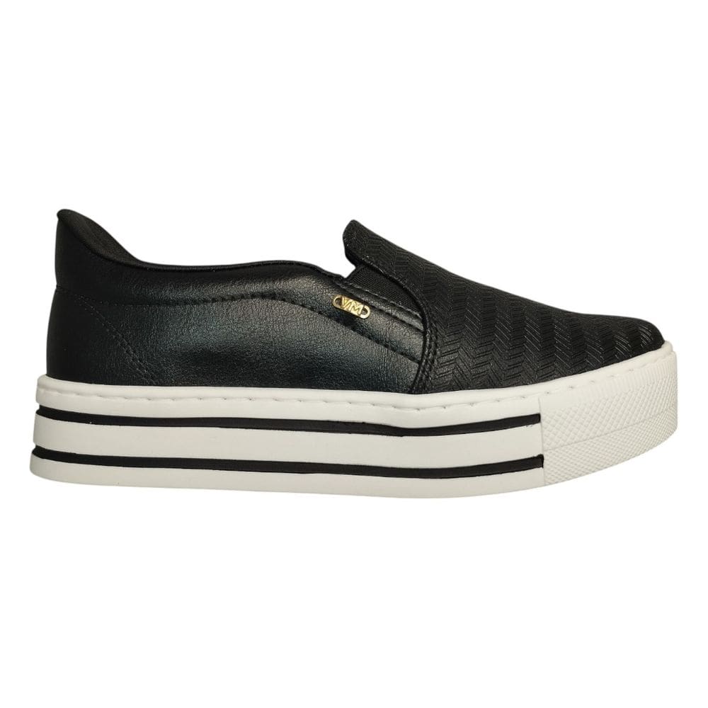 Tênis Feminino Via Marte Slip On Plataforma 010-023