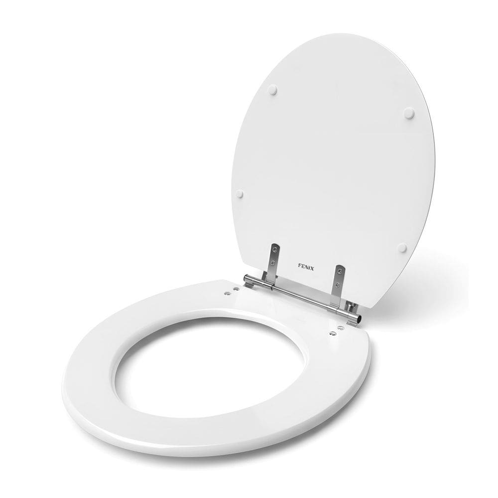Assento Sanitário Poliéster Fenix Convencional/carina Branco