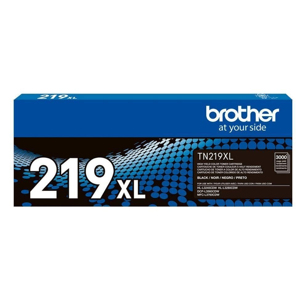 Toner Brother Preto 3k Dcpl3560-hll3240 Tn219xlbkbr