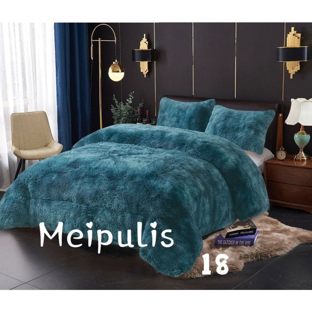 Cubrecama Furry Winter com óleo de jaspe Chiporro 1.5P 18 180