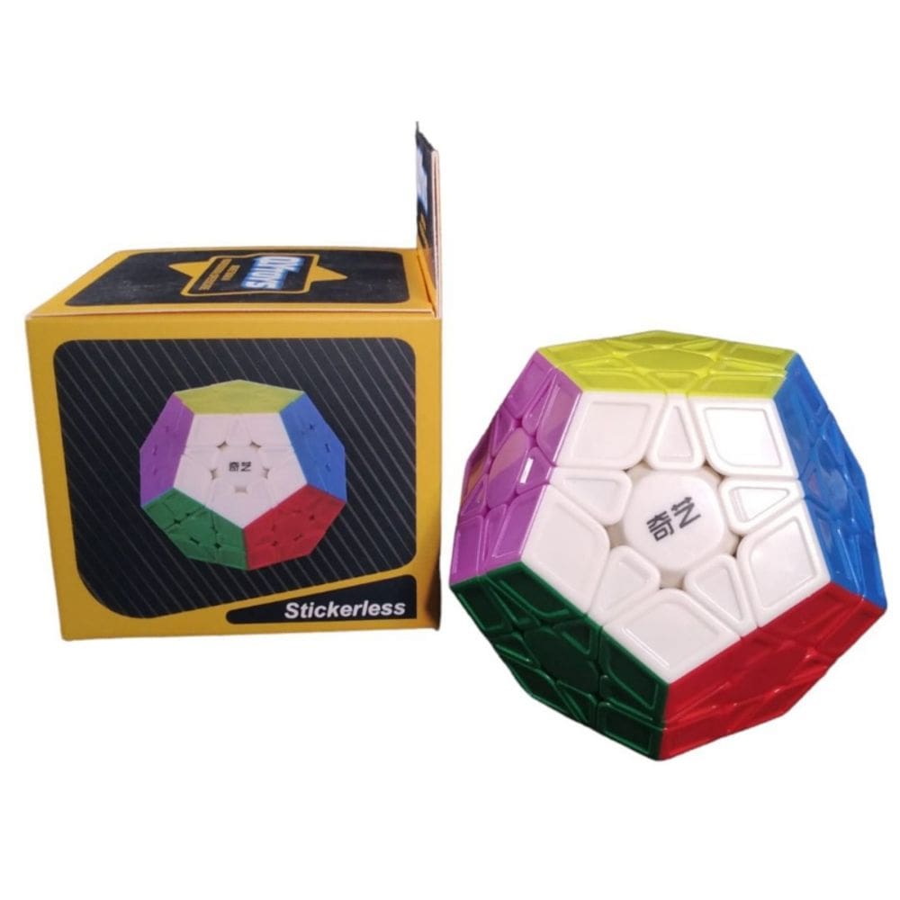 Rubik Dodecahedron Qiyi Cube Solid Colors, sem adesivos