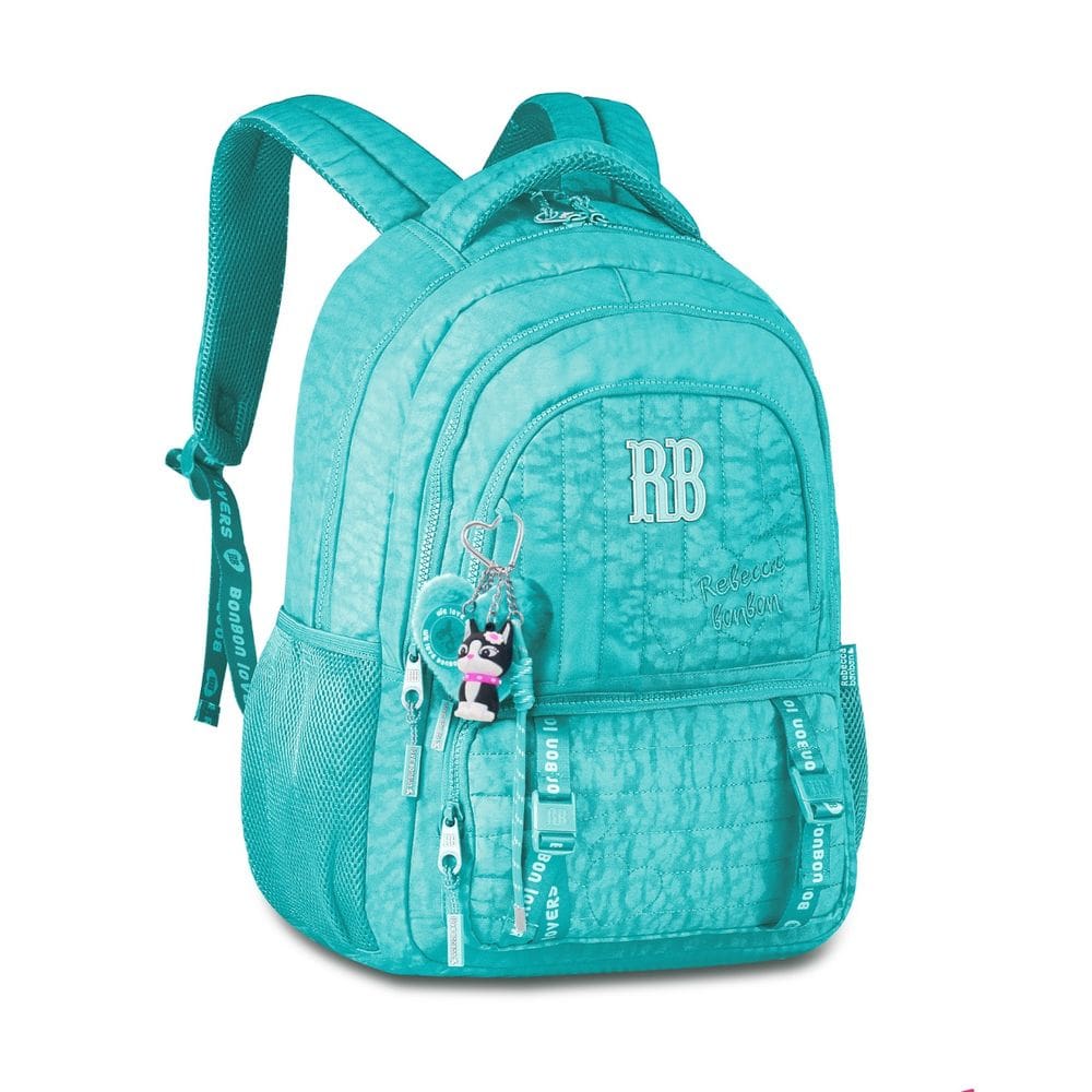 Mochila de Costas Rebecca Bonbon Escolar Juvenil Meninas