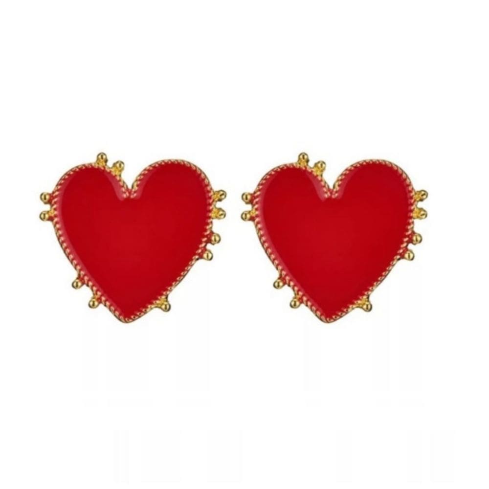 Esmalte de anel Wild Love Red Heart Shape