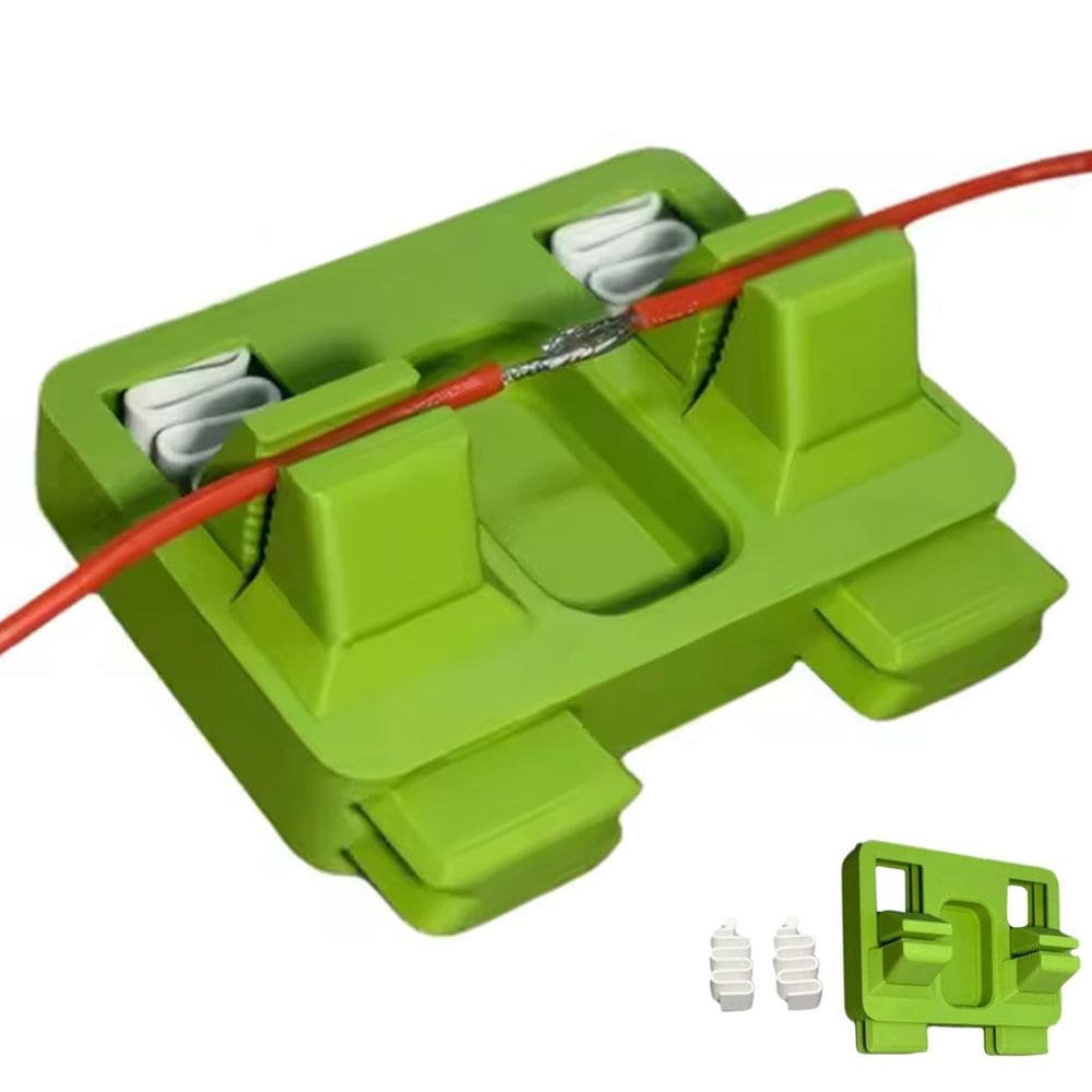 Suporte de Solda Fio Cabo Soldagem Eletrodo Ferramenta de Reparo Conserto Apoio Resistente Segurança Eficiente