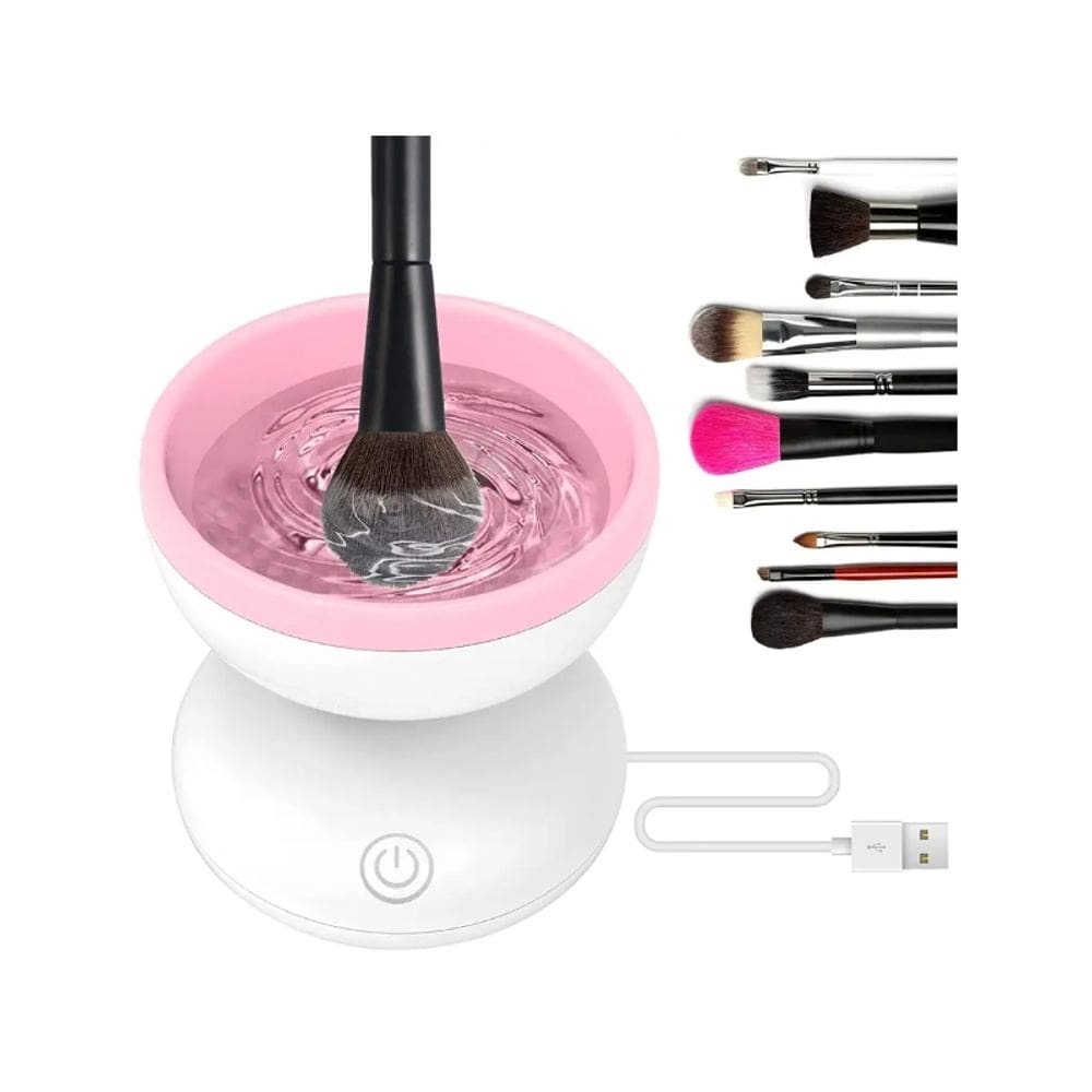 Limpador de pincéis de maquiagem Alyfini Automatic Deep Cleaning