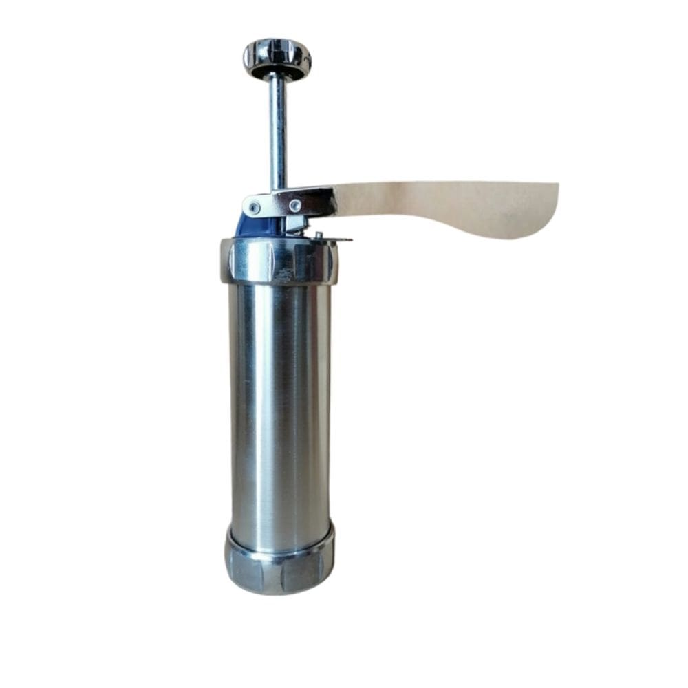 Máquina de fazer biscoitos, fazer biscoitos ou rechear, churros, alumínio, 22 cm