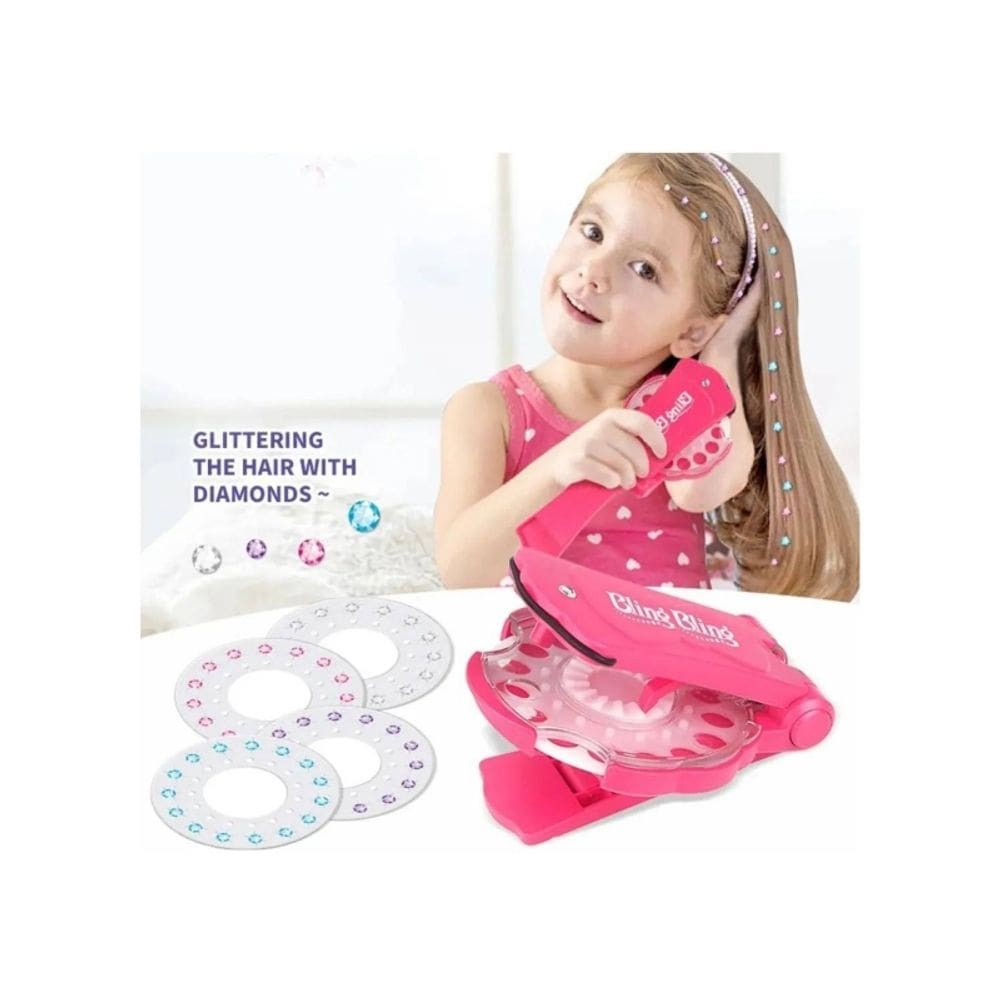 Enfeite de cabelo e acessórios Diamond Bling com 180 diamantes
