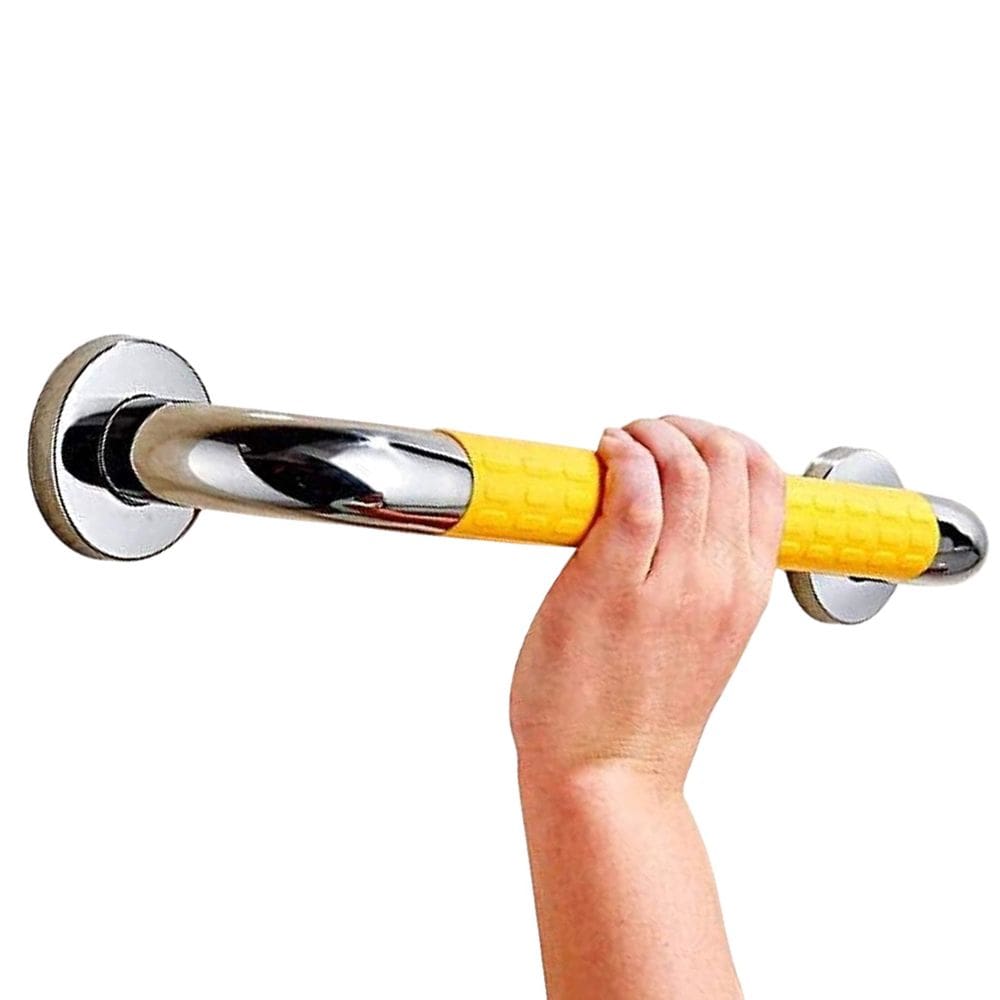 Barra Alça De Apoio 40cm Suporte Antiderrapante Banheiro Box Idoso Gestante Pcd Acessibilidade
