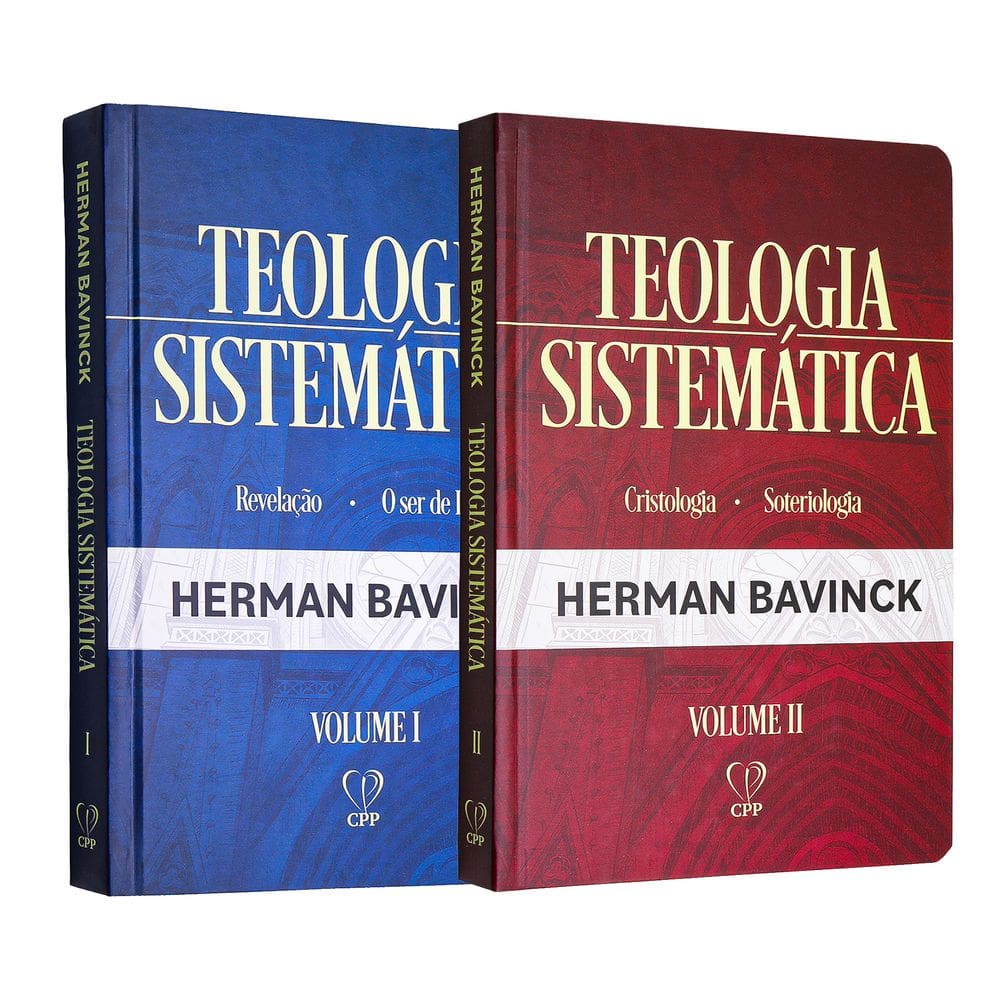 Box Teologia Sistemática Herman Bavinck 2 Volumes Capa Dura