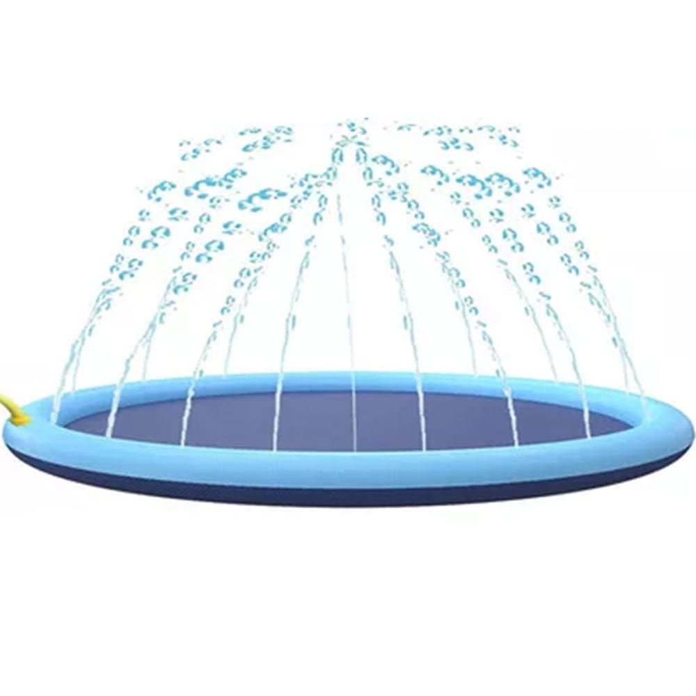 Piscina Tapete Chafariz Inflavel Cachorro Pet Criança Animais Agua
