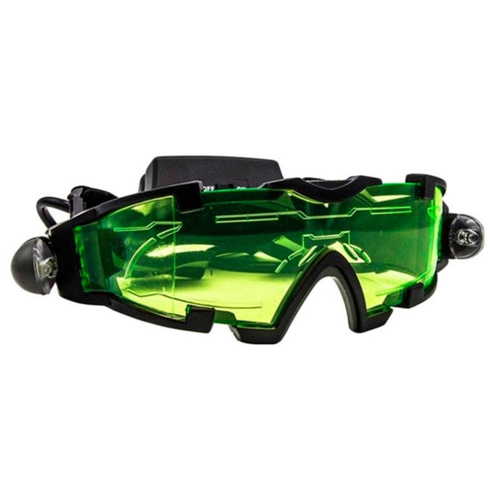 Óculos de visão noturna para crianças com luzes LED