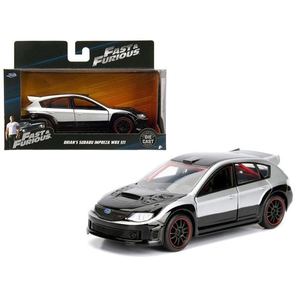 Carro fundido sob pressão JADA 98507 Subaru Fast and Furious em escala 1/32