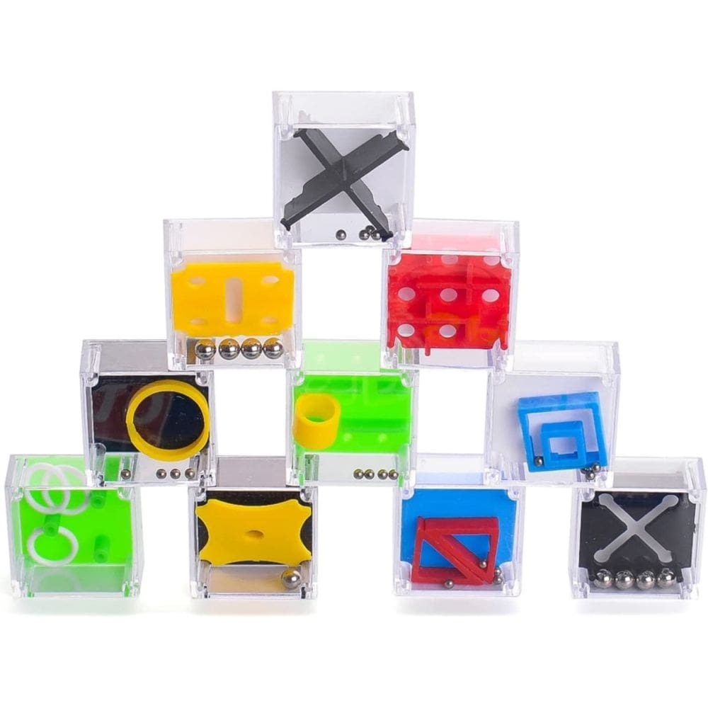 Jogo 12 Cubes Wit And Mental Skill Mini IQ Cubes