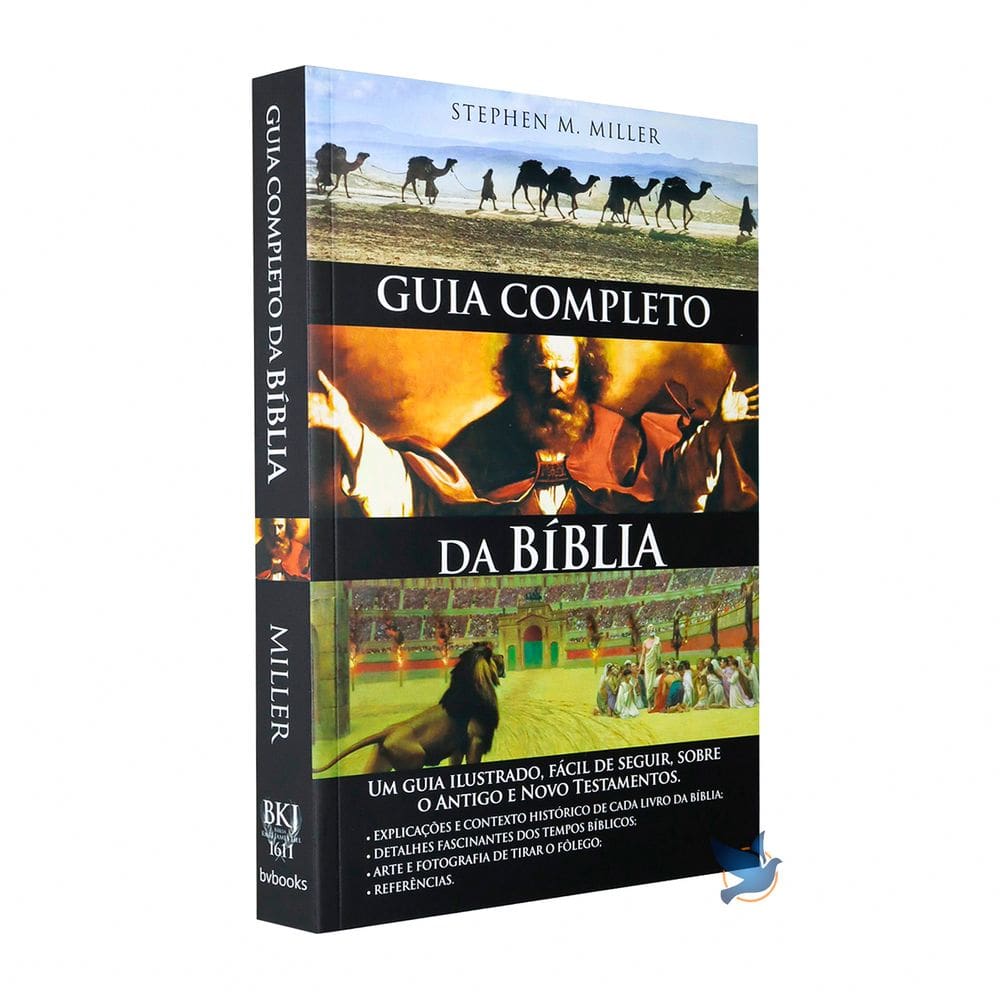 Livro Guia Completo da Bíblia Sagrada Explicações sobre os 66 livros Bíblicos