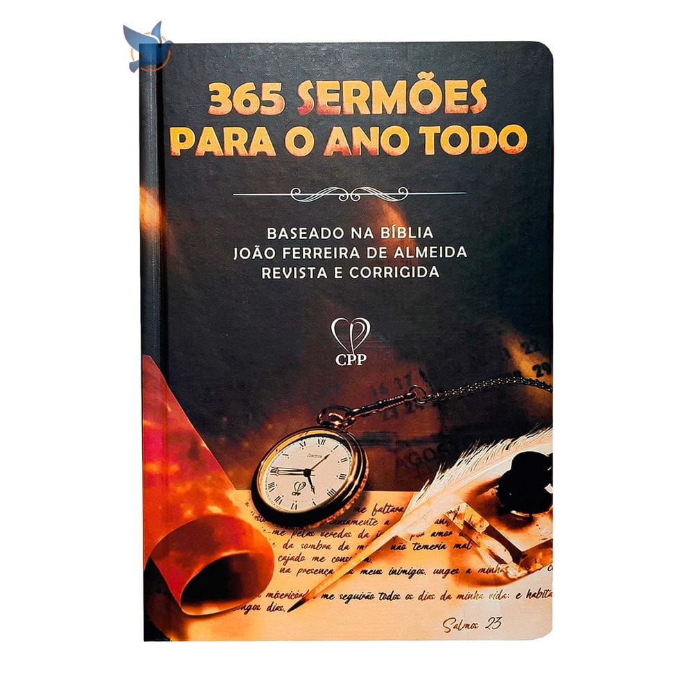 Livro 365 Sermões Para O Ano Todo ARC Capa Dura