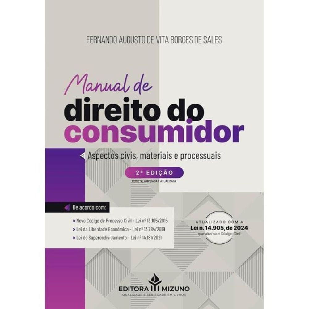 Manual De Direito Do Consumidor - 2025