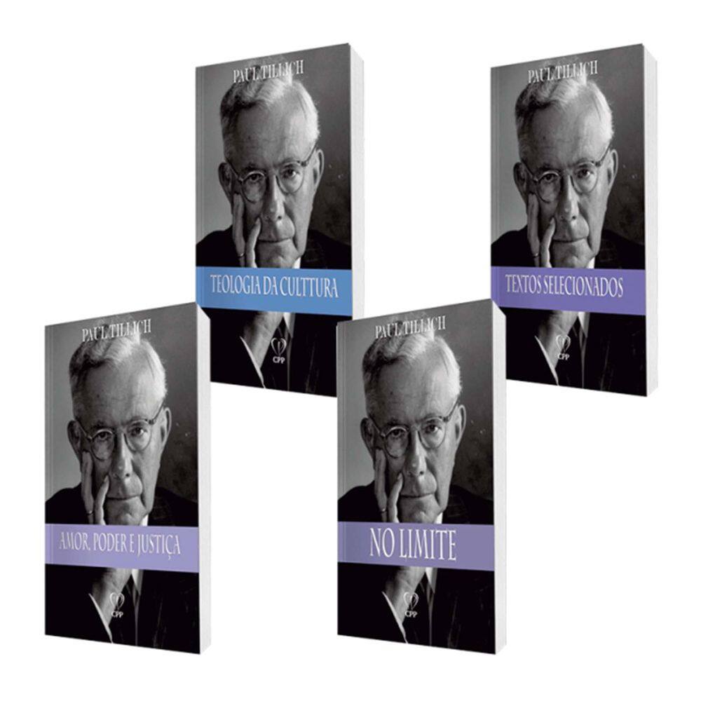 Box   com Livros Paul Tillich 4 Volumes