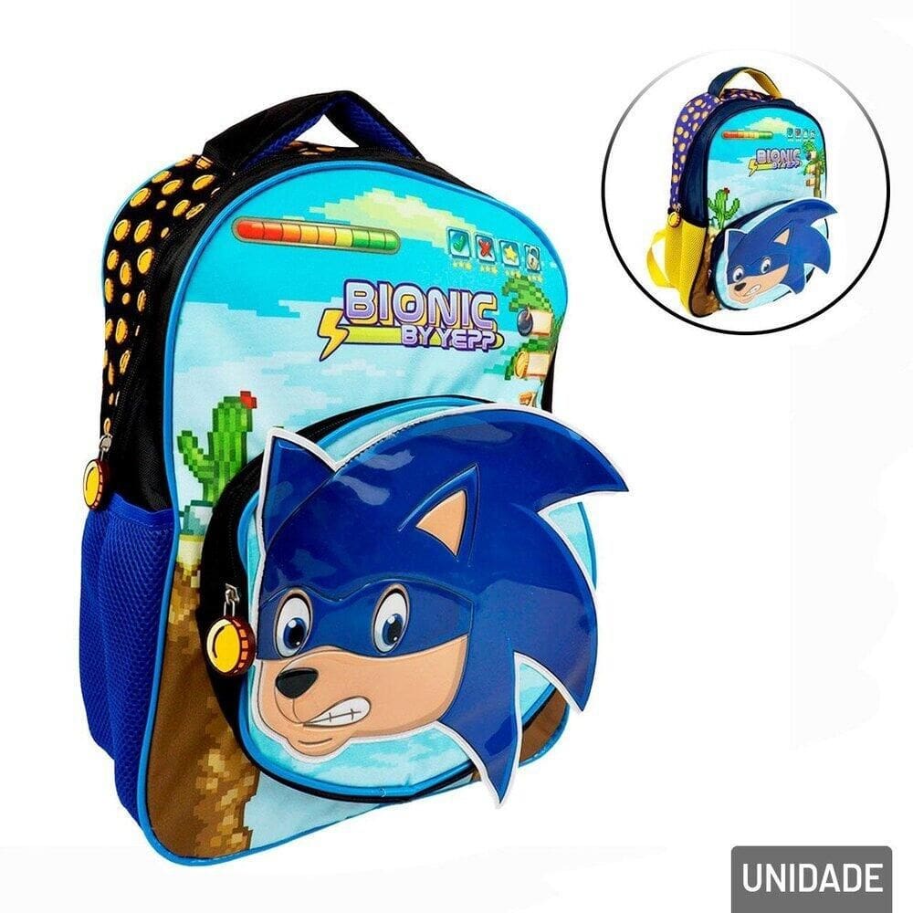Mochila Infantil 16 - Tudo em Caixa