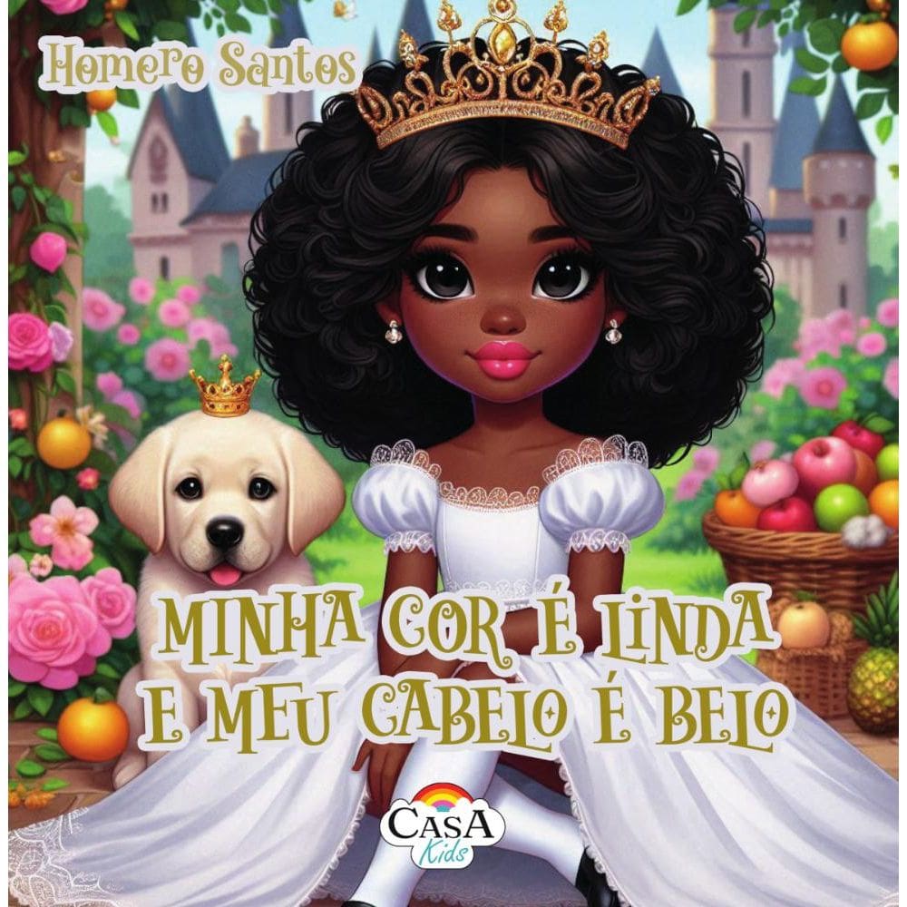 Minha cor é linda e meu cabelo é belo