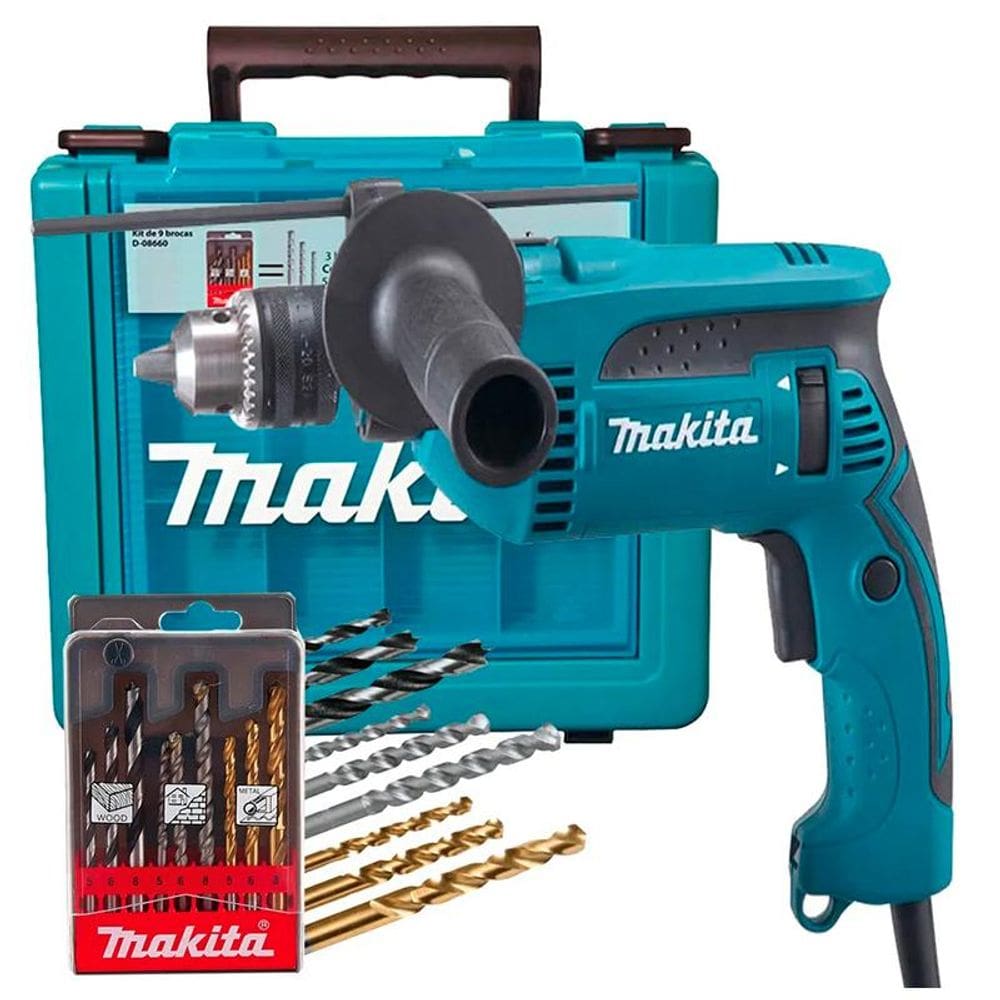 Furadeira Impacto 1/2 Makita Industrial 220V 760W