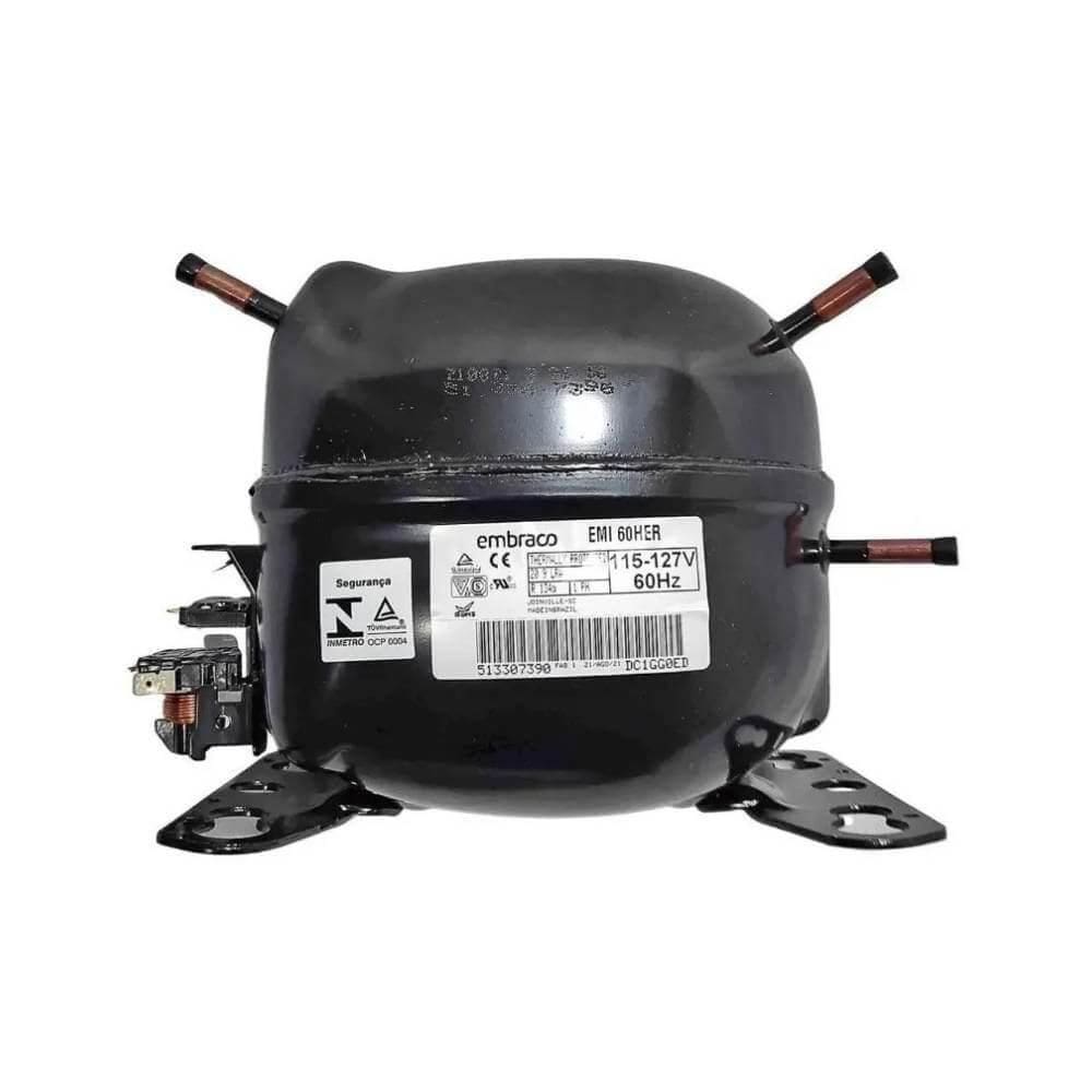 Compressor Embraco 1/6 Hp R134 EMI60HER - 110V