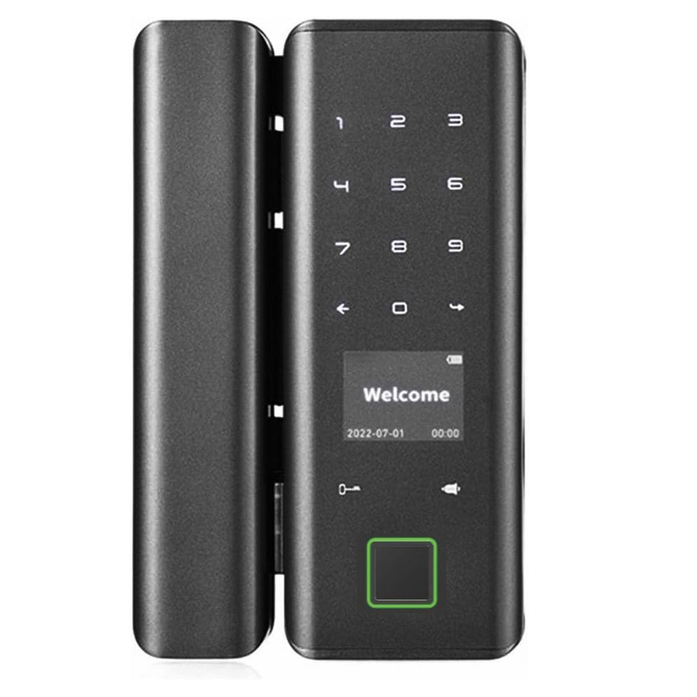 Fechadura Digital Eletronica Porta Inteligente Smart App Celular Biometria Senha Cartao Recarregavel