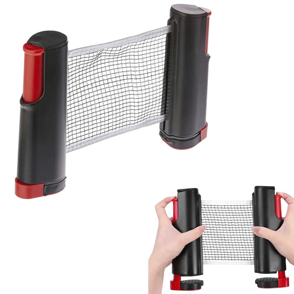 Rede de Ping Pong Retratil Tenis Mesa Ajustavel Extensivel Jogo Esporte Portatil Resistente