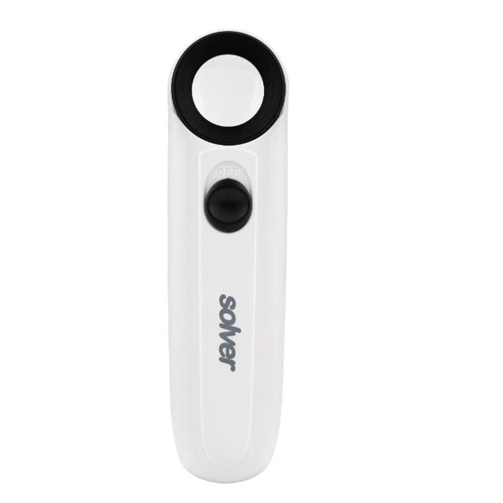 Lupa de mão Solver 40x SLP-181 LED