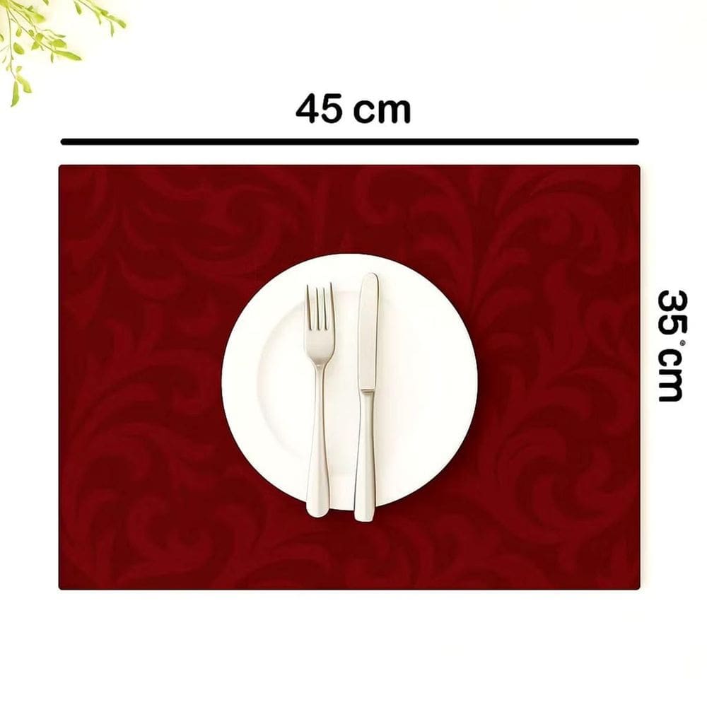 Kit 06 Sousplat Mesa Posta Cozinha Jogo Americano 45X35