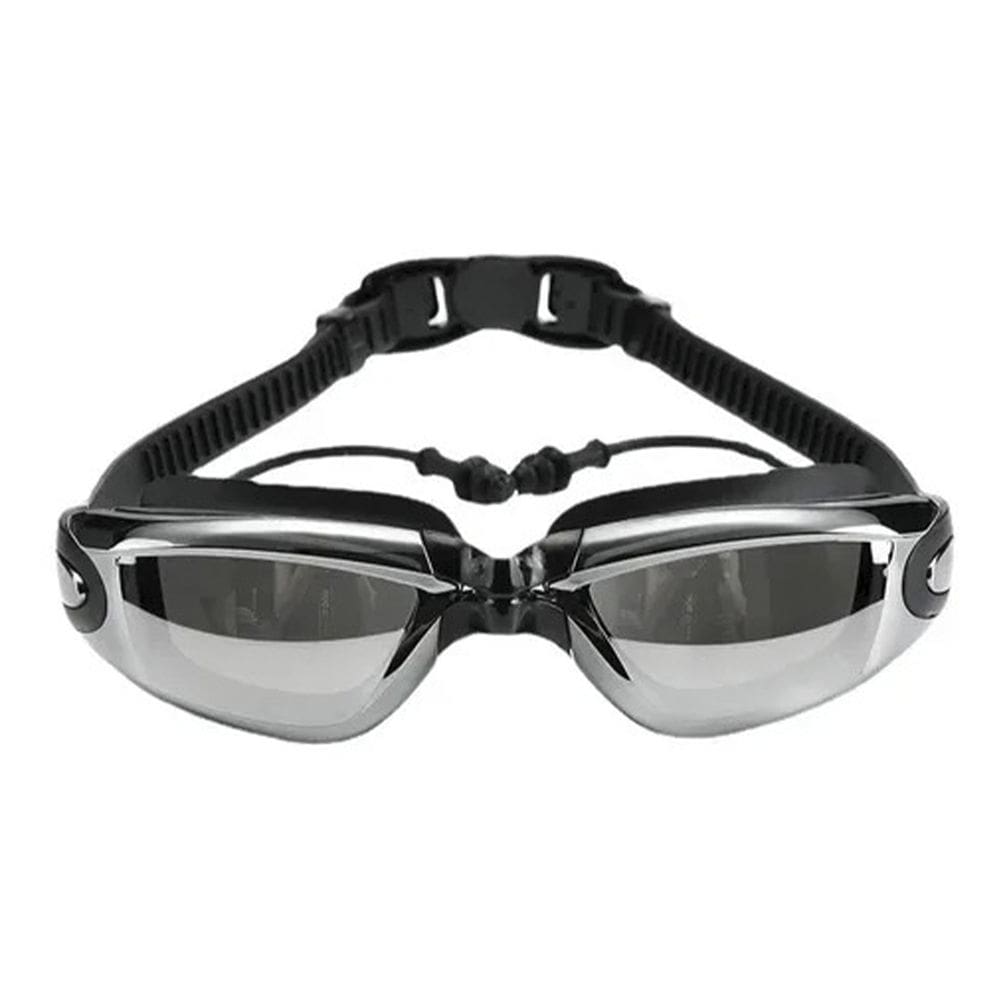 Oculos de Nataçao Protetor Ouvido Auricular Mergulho Antiembaçamento Lente Proteçao UV Piscina Mar Ajustavel