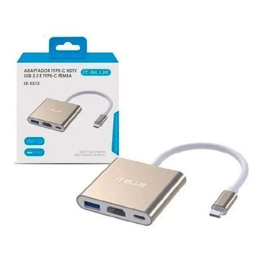 Cabo Espelhamento Celular Tv Hdmi 4K Usb Tipo C