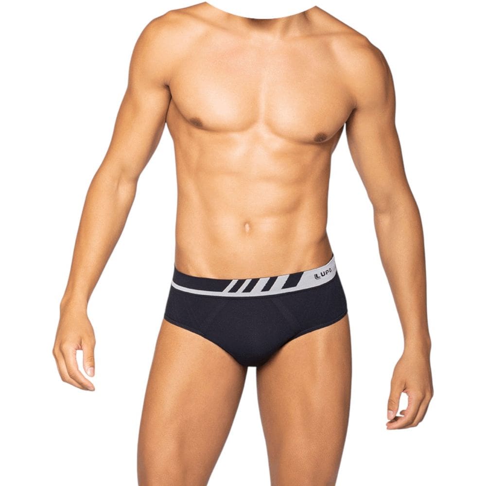 Cueca Masculina Adulto Slip Sunga Sem Costura Microfibra Lupo 00691-002