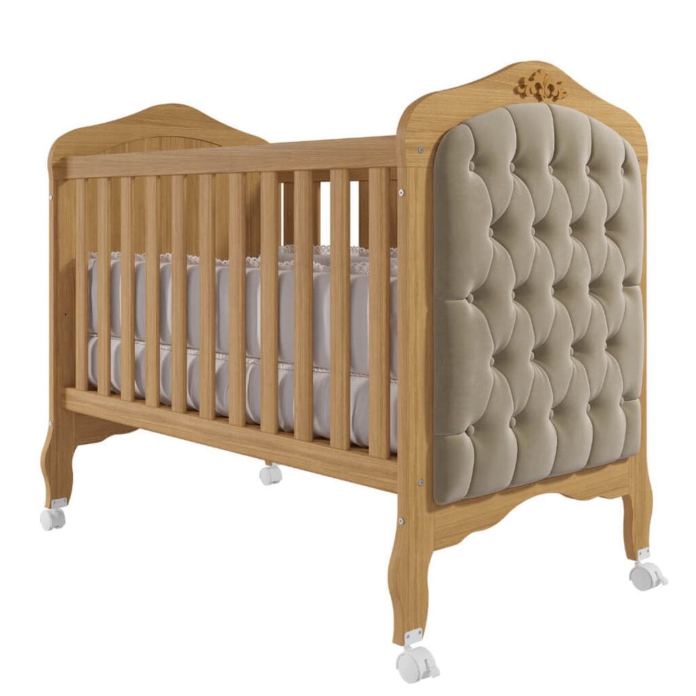 Berço Provençal Permobili Harmonia Americano e capitone MDF
