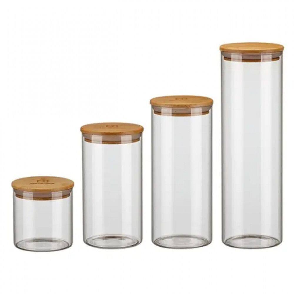 Conjunto de Potes Herméticos 4 Peças de Vidro Electrolux