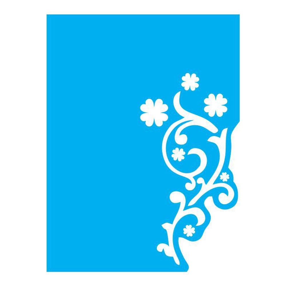 Stencil Tamako Arabesco - 15X20Cm - Ref A2700