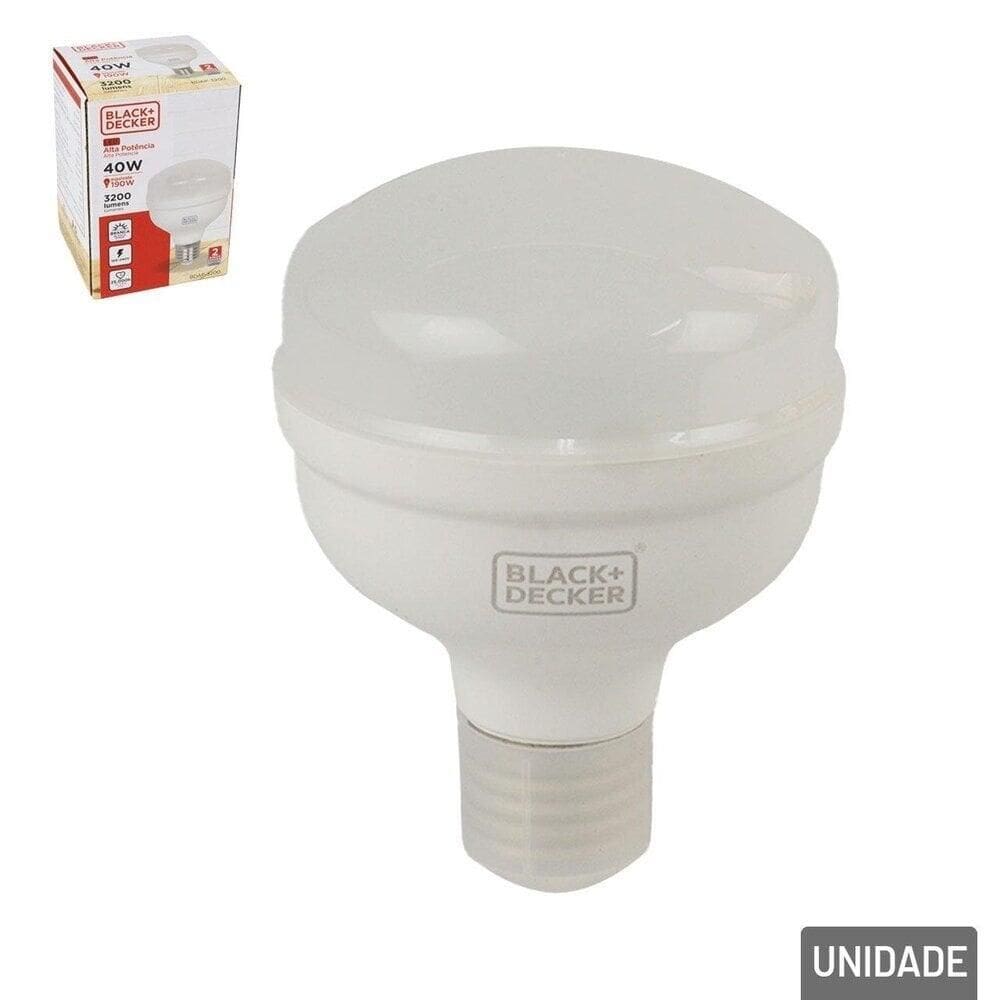 Lâmpada LED 40W Branca 6500K 3200 Lumens - Tudo em Caixa
