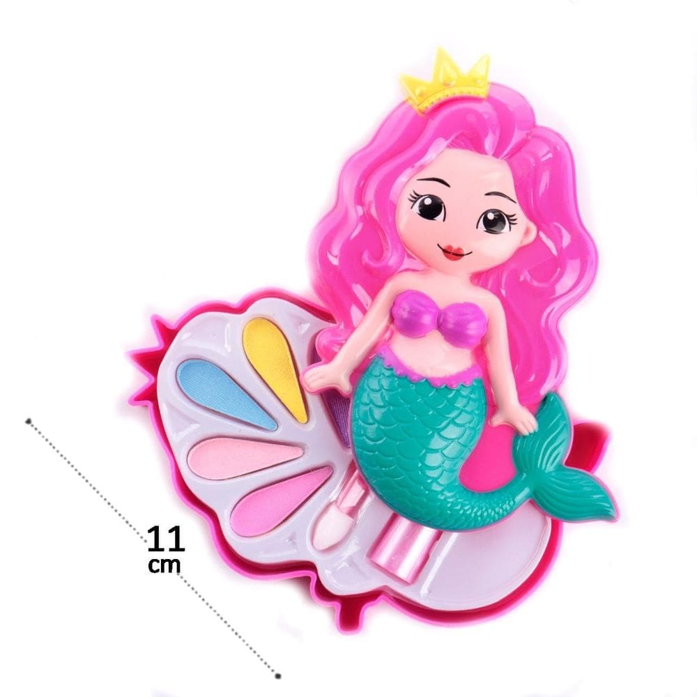 Maquiagem Para Boneca com Estojo Sereia - Tudo em Caixa