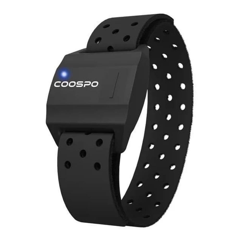 Sensor Cardíaco De Braço Coospo Hw706 Bluetooth Ant+ Preto