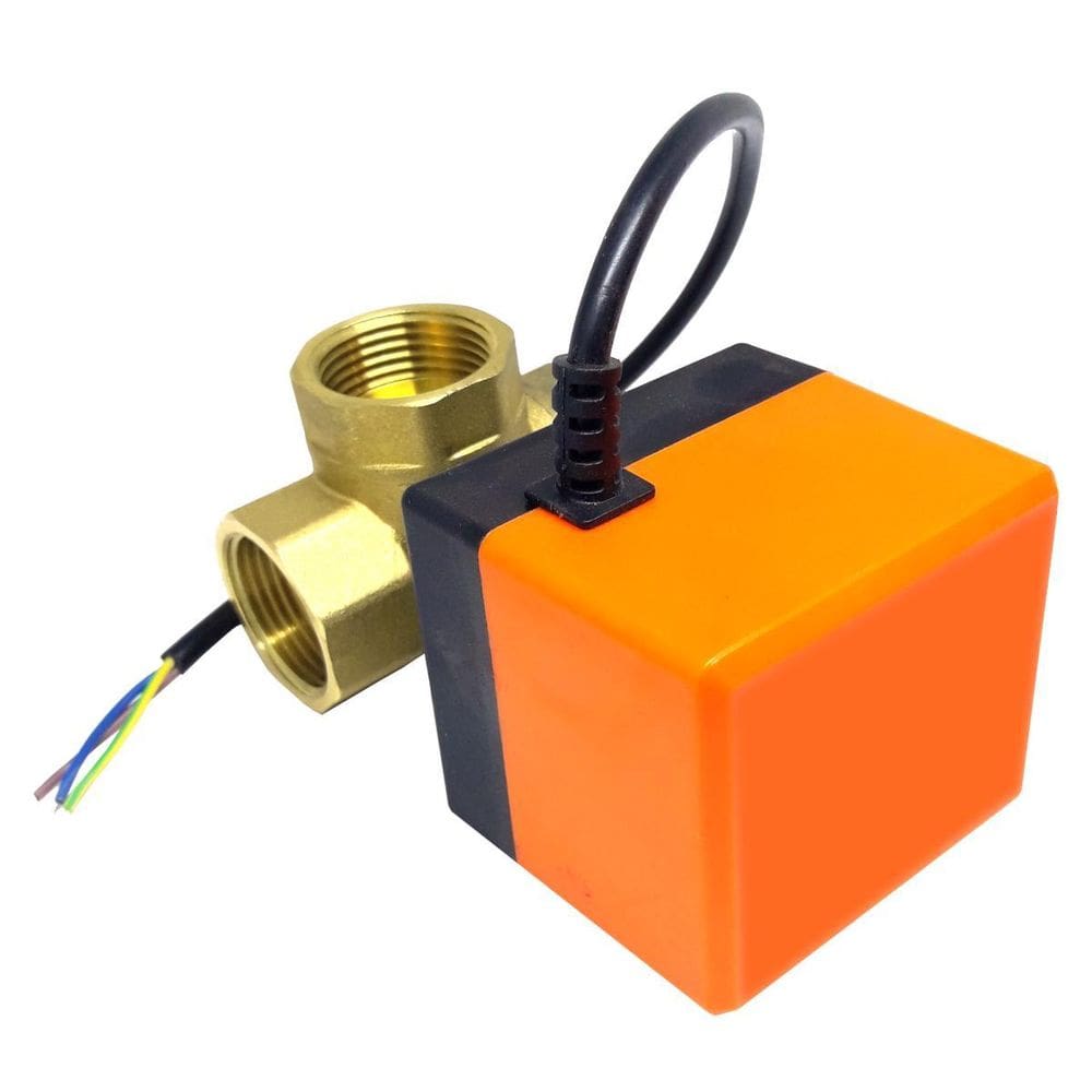 Válvula Motorizada DN25 220VAC 1P - STK2012T, Rosca 1, Pressão 0-16 Bar, IP54