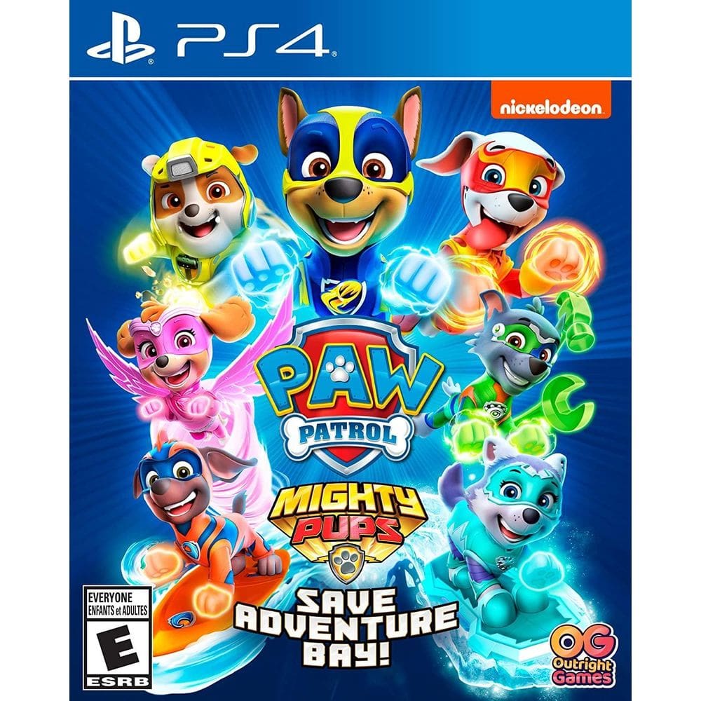 Paw Patrol Mighty Pups Save Adventure Bay Ps4 Midia Fisica